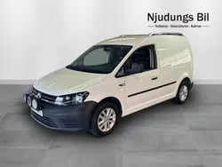 Vit Begagnad 2016 VW Caddy Minibuss | 114 900 kr (Marknadspris)