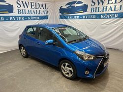 Blå Begagnad 2015 Toyota Yaris Multidrive S Halvkombi | 104 900 kr (Lite dyr)