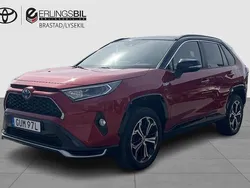 Röd Begagnad 2021 Toyota RAV4 Hybrid Premium SUV | 399 000 kr (Marknadspris)