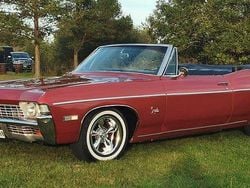 Röd Begagnad 1966 Chevrolet Impala cabriolet Cab | 249 000 kr
