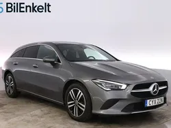 Mörkgrå (grå) Begagnad 2021 Mercedes CLA250e Shooting Brake Premium Plus Kombi | 289 900 kr (Marknadspris)