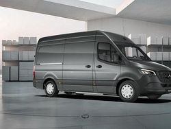 Blå (cavansitblå metallic) Ny 2025 Mercedes E-Sprinter Van | 889 000 kr (Superpris)