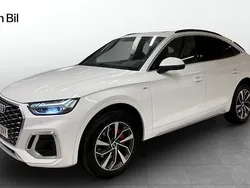 Vit Begagnad 2022 Audi Q5 Sportback S-Line SUV | 499 000 kr (Marknadspris)