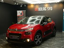 Röd Begagnad 2018 Citroën C3 Halvkombi | 89 900 kr (Marknadspris)