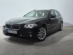 Svart Begagnad 2017 BMW 520 M Sport Kombi | 174 800 kr (Superpris)