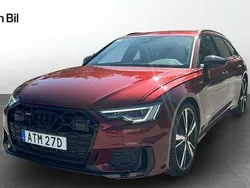 Grenadinröd metallic Begagnad 2024 Audi A6 S-Line Kombi | 639 000 kr