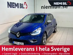 Blå (blå metallic) Begagnad 2016 Renault Clio IV Bose Edition Halvkombi | 139 900 kr (Dyr)