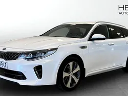 Vit (white) Begagnad 2018 Kia Optima GT-Line Kombi | 179 800 kr (Marknadspris)