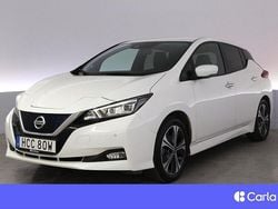 Vit Begagnad 2021 Nissan Leaf 360º Halvkombi | 189 900 kr (Marknadspris)