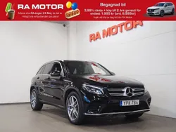 Svart Begagnad 2017 Mercedes GLC220 AMG SUV | 289 900 kr (Bra pris)