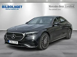 Grafitgrå metallic Begagnad 2024 Mercedes E300 AMG line Sedan | 699 800 kr (Marknadspris)
