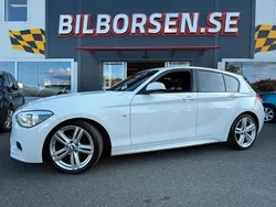 Vit Begagnad 2014 BMW 116 M Sport Halvkombi | 135 000 kr (Marknadspris)