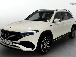 Vit (white) Begagnad 2022 Mercedes EQB350 AMG line SUV | 449 500 kr