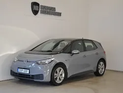 Grå Begagnad 2021 VW ID.3 Pro Performance Halvkombi | 199 900 kr (Marknadspris)