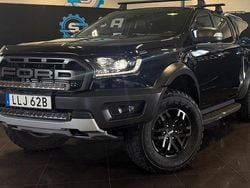 Svart Begagnad 2020 Ford Ranger Raptor Pickup | 399 900 kr (Marknadspris)