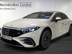 Vit Begagnad 2022 Mercedes EQS580 AMG Line Premium Plus Halvkombi | 849 900 kr