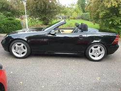 Svart Begagnad 2001 Mercedes SLK230 Cab | 98 000 kr (Bra pris)