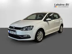 Vit Begagnad 2016 VW Polo Halvkombi | 94 900 kr (Lite dyr)