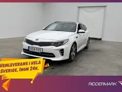 Vit Begagnad 2016 Kia Optima GT-Line Kombi | 164 800 kr (Bra pris)