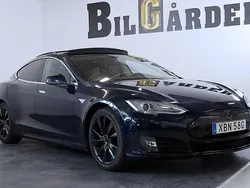 Blå Begagnad 2013 Tesla Model S Sedan | 249 900 kr