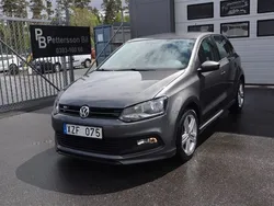Mörkgrå Begagnad 2013 VW Polo R-line Halvkombi | 99 000 kr (Marknadspris)