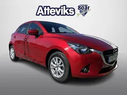 Röd Begagnad 2016 Mazda 2 Halvkombi | 114 900 kr (Marknadspris)