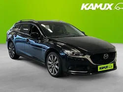 Svart Begagnad 2018 Mazda 6 Kombi | 209 900 kr (Marknadspris)