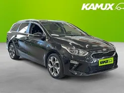 Svart (röd) Begagnad 2019 Kia Ceed Sportswagon Advance Kombi | 154 700 kr (Marknadspris)