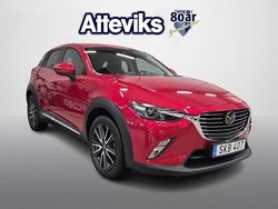 Röd Begagnad 2018 Mazda CX-3 SUV | 189 900 kr (Marknadspris)