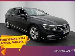 Svart Begagnad 2021 VW Passat R-line Kombi | 299 800 kr (Marknadspris)