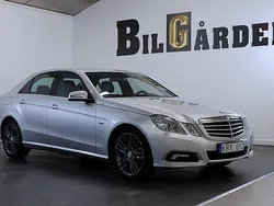 Silver Begagnad 2010 Mercedes E250 Avantgarde Sedan | 134 900 kr (Marknadspris)
