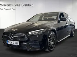 Svart Begagnad 2024 Mercedes C220 Sedan | 589 900 kr (Dyr)