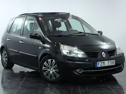 Svart Begagnad 2008 Renault Scénic II Minibuss | 27 900 kr (Lite dyr)