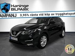 Svart Begagnad 2018 Nissan Qashqai 360º SUV | 169 900 kr (Marknadspris)