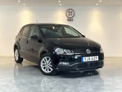 Svart Begagnad 2016 VW Polo S Halvkombi | 129 900 kr (Marknadspris)