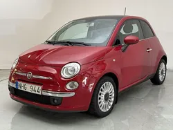 Röd Begagnad 2013 Fiat 500 Lounge | 50 000 kr