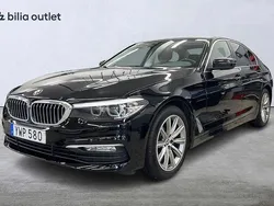 Svart Begagnad 2017 BMW 520 Sedan | 239 900 kr (Marknadspris)