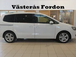 Vit Begagnad 2017 VW Sharan GT Minibuss | 289 900 kr (Marknadspris)