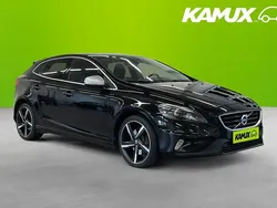 Svart Begagnad 2016 Volvo V40 R-Design Kombi | 124 800 kr (Marknadspris)