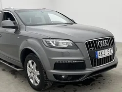 Grå Begagnad 2014 Audi Q7 S-Line SUV | 236 000 kr (Marknadspris)