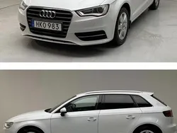 Vit Begagnad 2014 Audi A3 Sportback Halvkombi | 88 000 kr (Marknadspris)