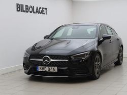 Svart Begagnad 2020 Mercedes CLA200 Shooting Brake AMG line Kombi | 234 800 kr (Marknadspris)