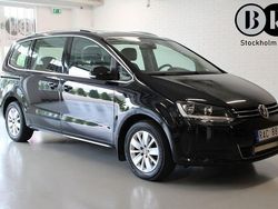 Svart Begagnad 2013 VW Sharan Minibuss | 124 900 kr (Marknadspris)