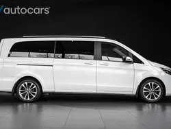 Vit Begagnad 2020 Mercedes V250 Minibuss | 598 750 kr (Lite dyr)