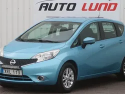 Ljusblå (blåmetallic) Begagnad 2013 Nissan Note Minibuss | 55 000 kr (Bra pris)