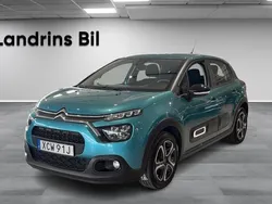 Blå Begagnad 2022 Citroën C3 PureTech Halvkombi | 124 300 kr (Bra pris)