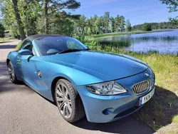 Blå Begagnad 2004 BMW Z4 Cab | 68 000 kr