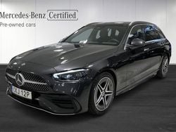 Grå Begagnad 2022 Mercedes C220 AMG Kombi | 539 900 kr (Dyr)