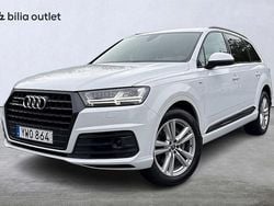 Vit Begagnad 2017 Audi Q7 S-Line SUV | 339 900 kr (Bra pris)