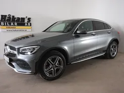 Grå Begagnad 2021 Mercedes GLC220 AMG line Sportkupé | 539 500 kr (Lite dyr)